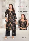 Kitty Party By Tft Vetican Printed Kurti With Bottom Orders In India